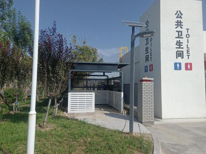 山東東營墾利城區垃圾分類亭 已“上崗”